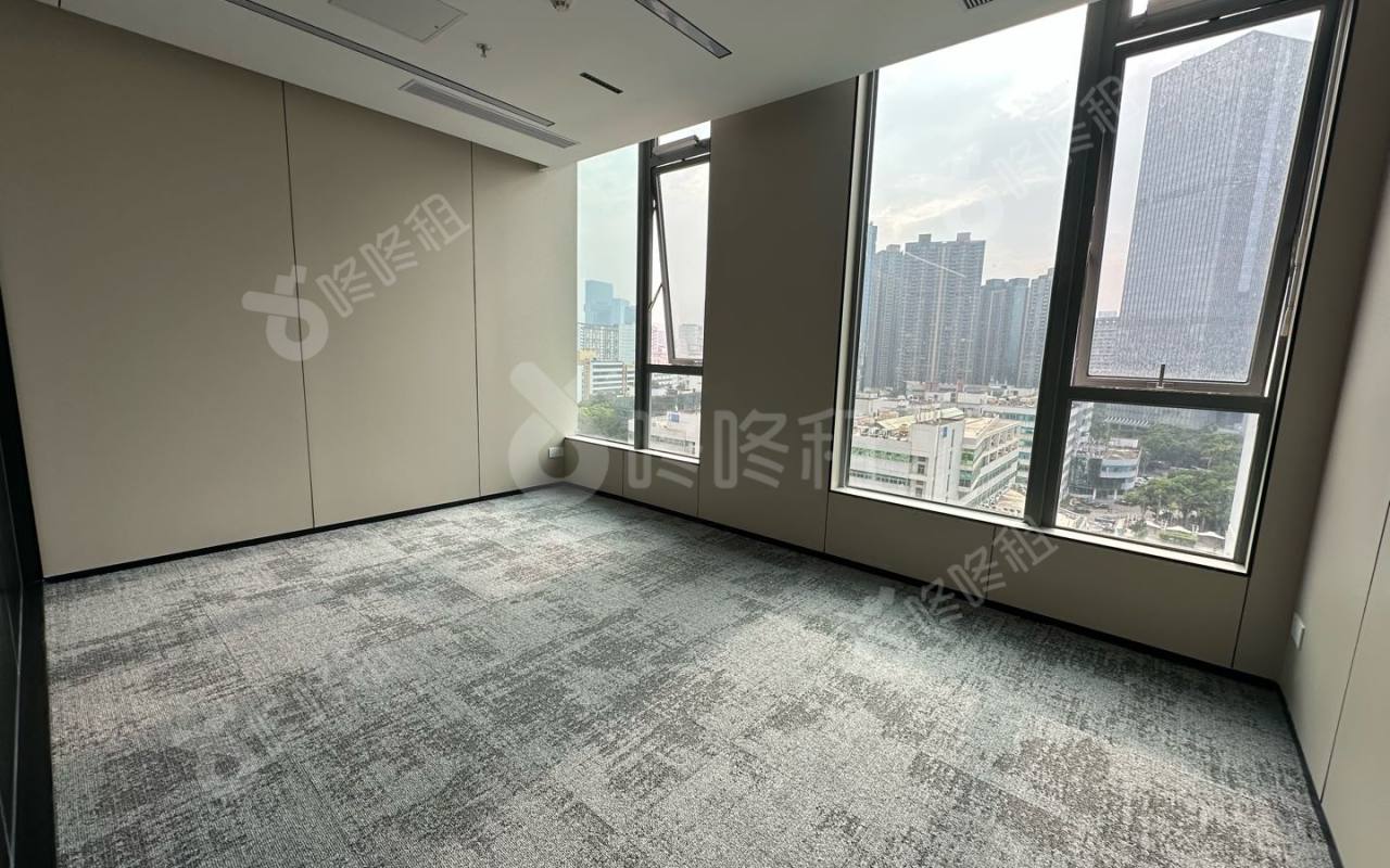 远望谷大厦_200平_精装_办公室隔间