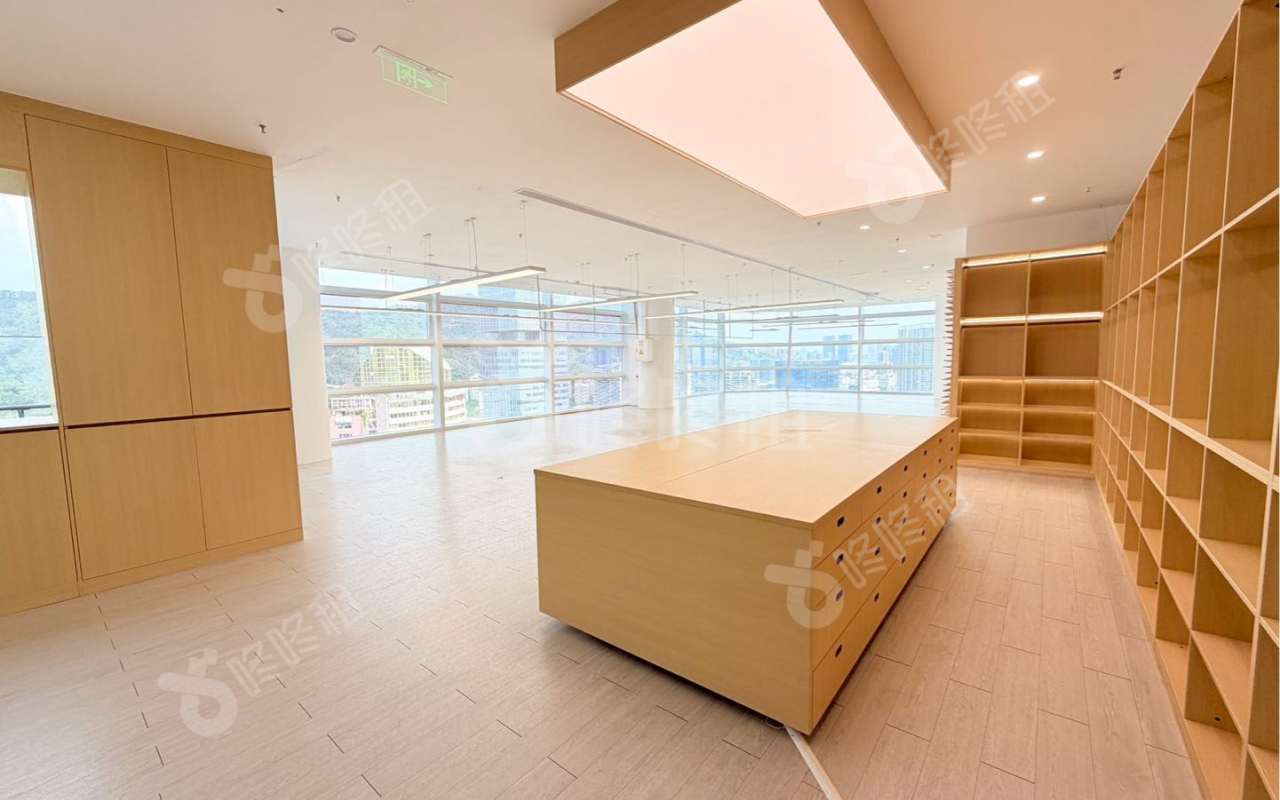 招商局广场_471平_精装_办公室开间
