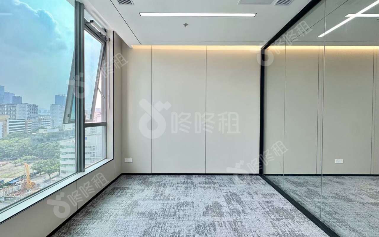 远望谷大厦_133平_精装_办公室隔间