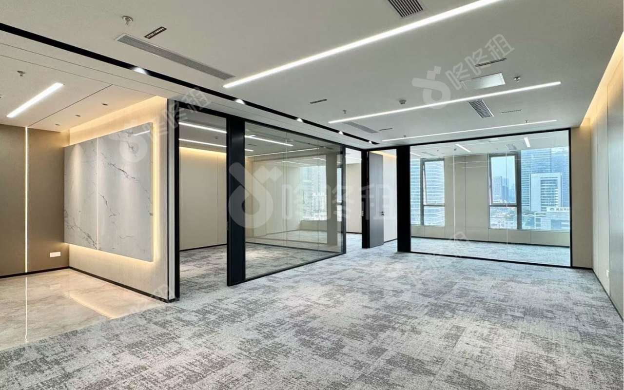 远望谷大厦_155平_精装_办公室开间