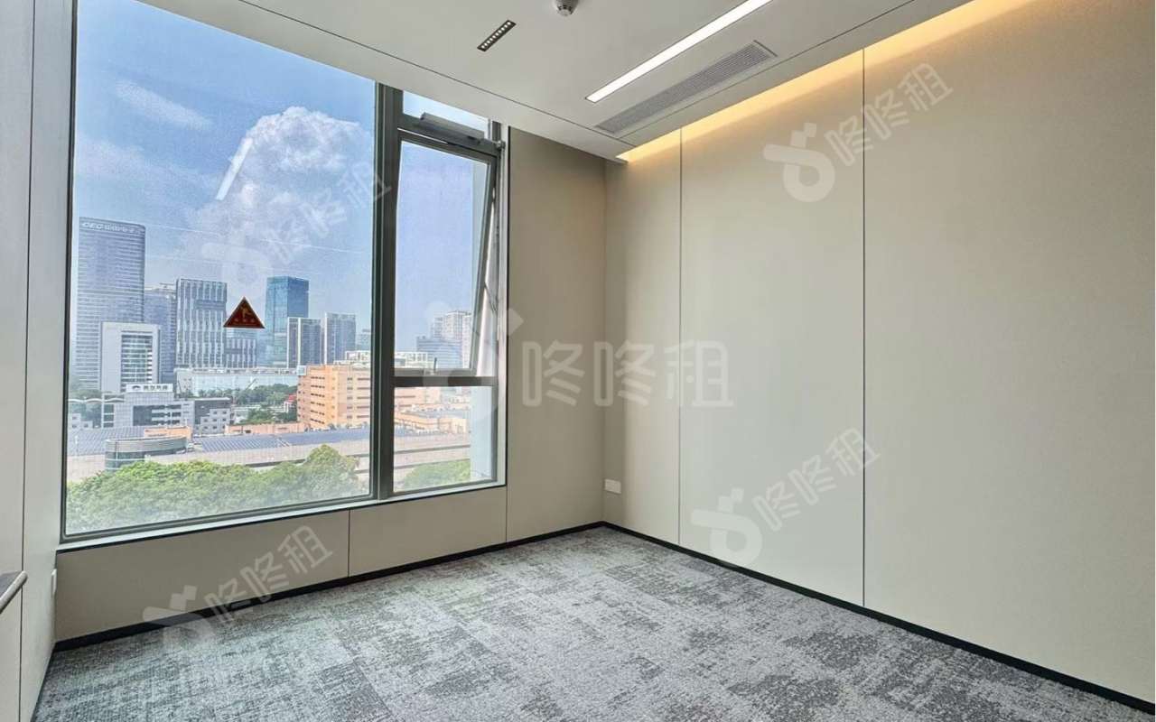 远望谷大厦_216平_精装_办公室隔间