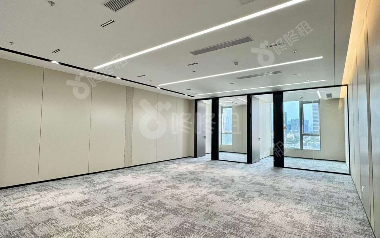 远望谷大厦_216平_精装_办公室开间