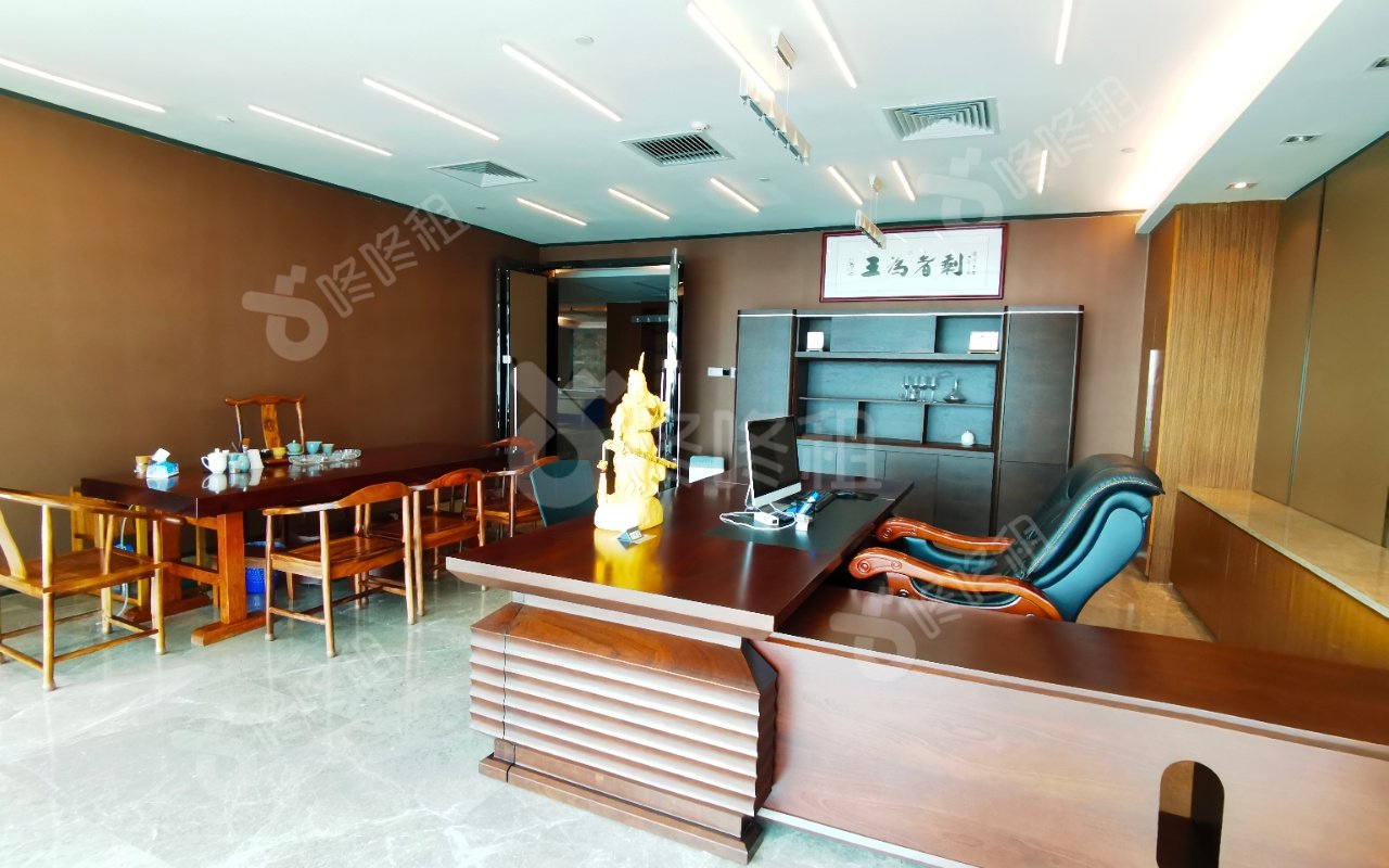 皇岗商务中心_1916.62平_豪装_办公室隔间