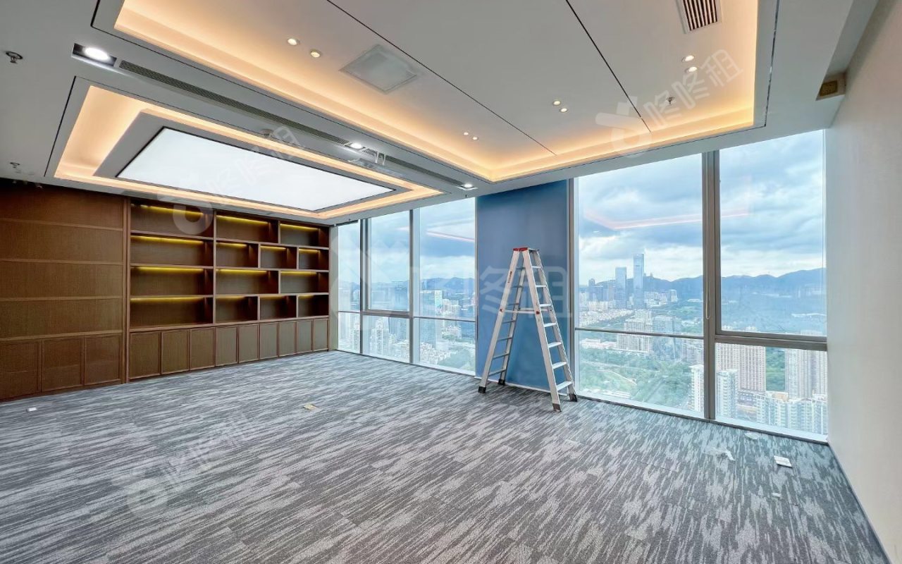 海岸环庆大厦_690平_豪装_办公室隔间