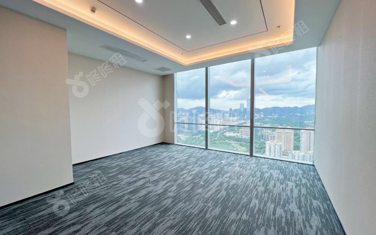 海岸环庆大厦_690平_豪装_办公室隔间