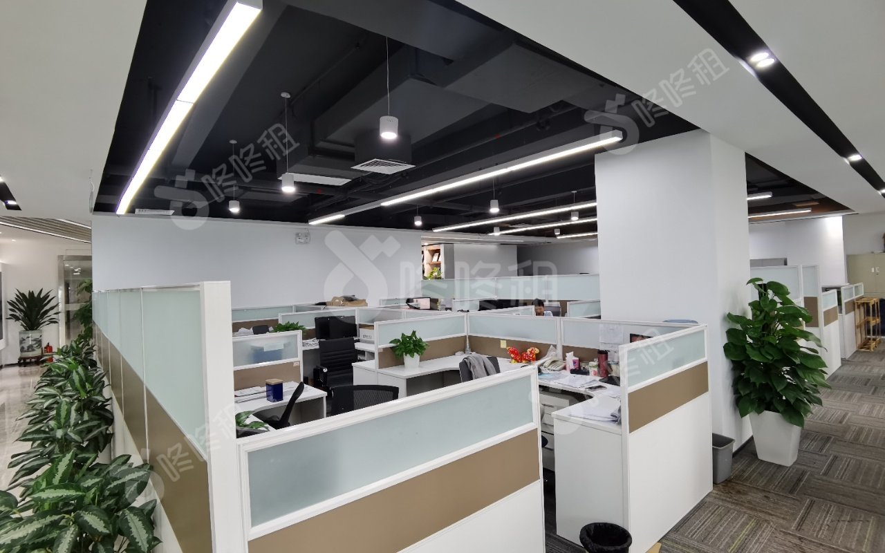 长虹科技大厦_908平_精装_办公室开间