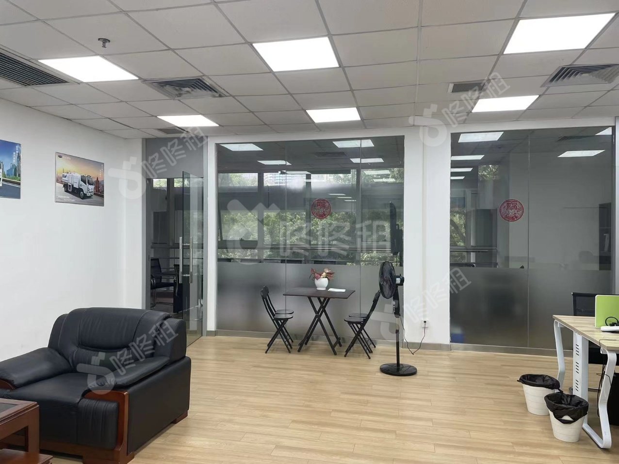 创维大厦_152平_精装_办公室开间