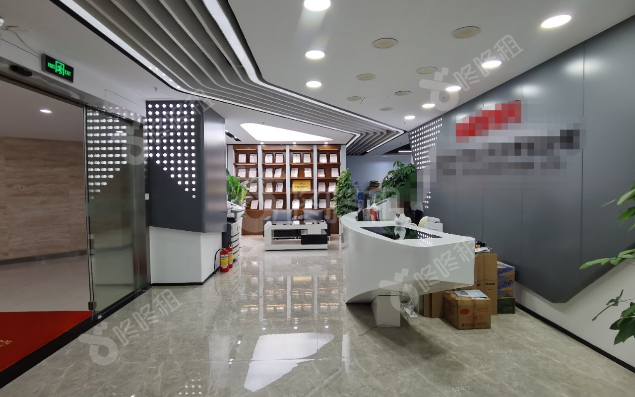 长虹科技大厦_908平_精装_前台