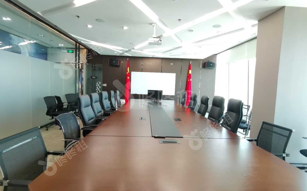 皇岗商务中心_1916.62平_豪装_办公室隔间