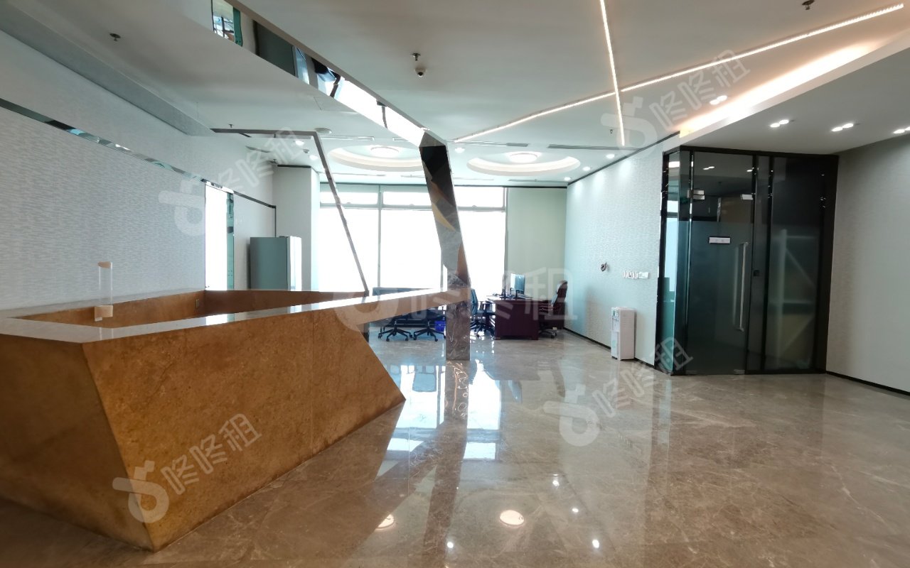 皇岗商务中心_1916.62平_豪装_前台