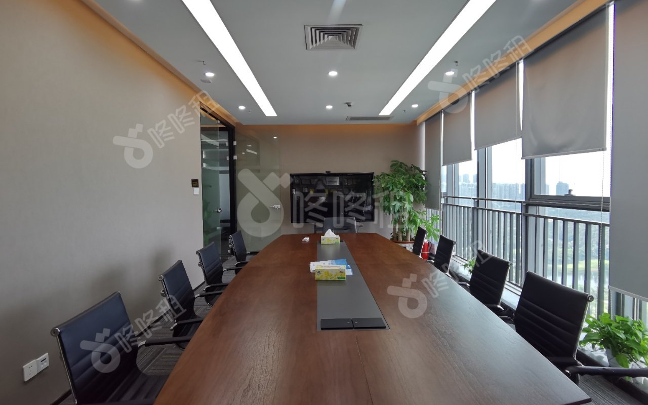 长虹科技大厦_908平_精装_办公室隔间