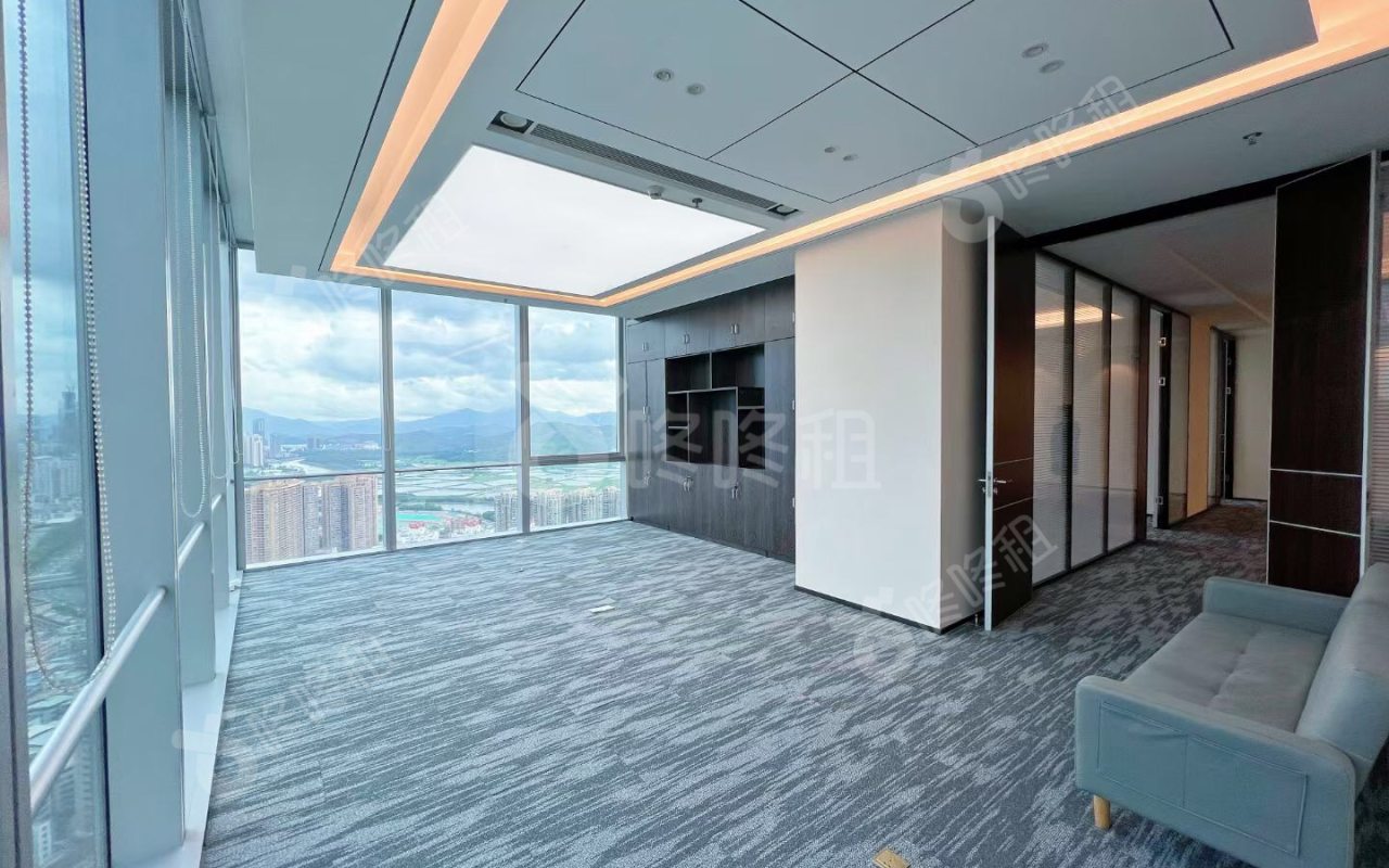 海岸环庆大厦_690平_豪装_办公室开间