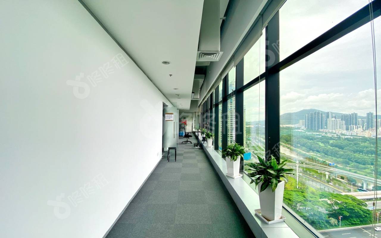 康佳研发大厦_1590平_精装_办公室隔间