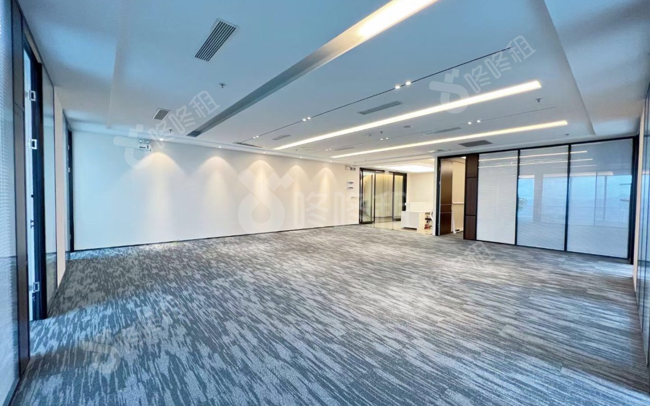 海岸环庆大厦_690平_豪装_办公室开间