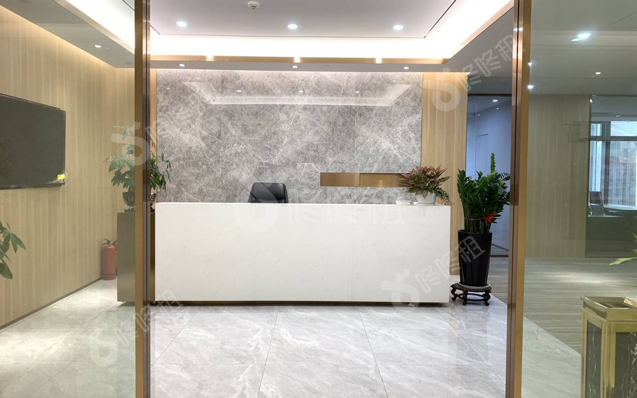 福田卓越时代广场_936平_豪装_前台