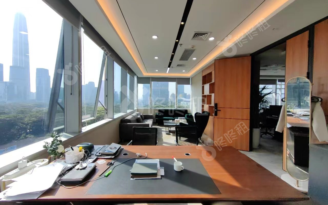 安联大厦_516平_豪装_办公室隔间