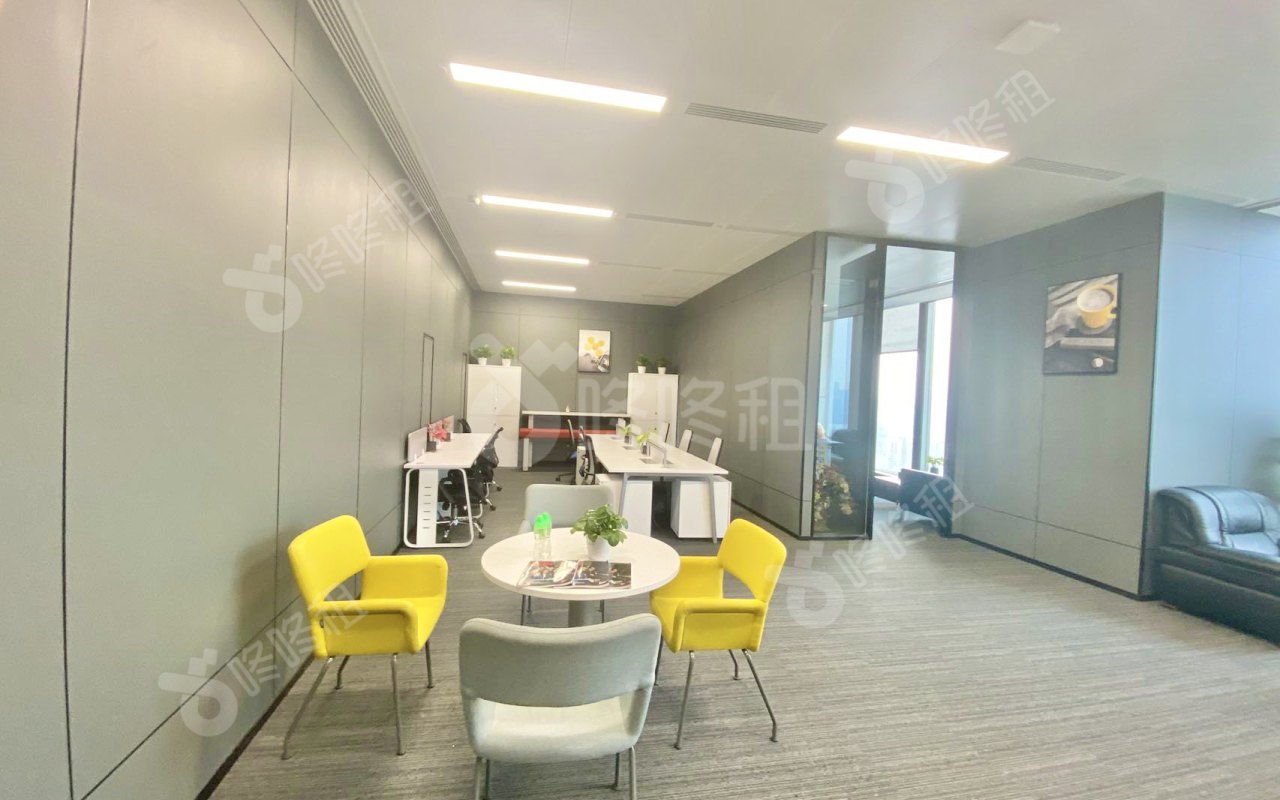 深圳湾一号_258平_精装_办公室开间