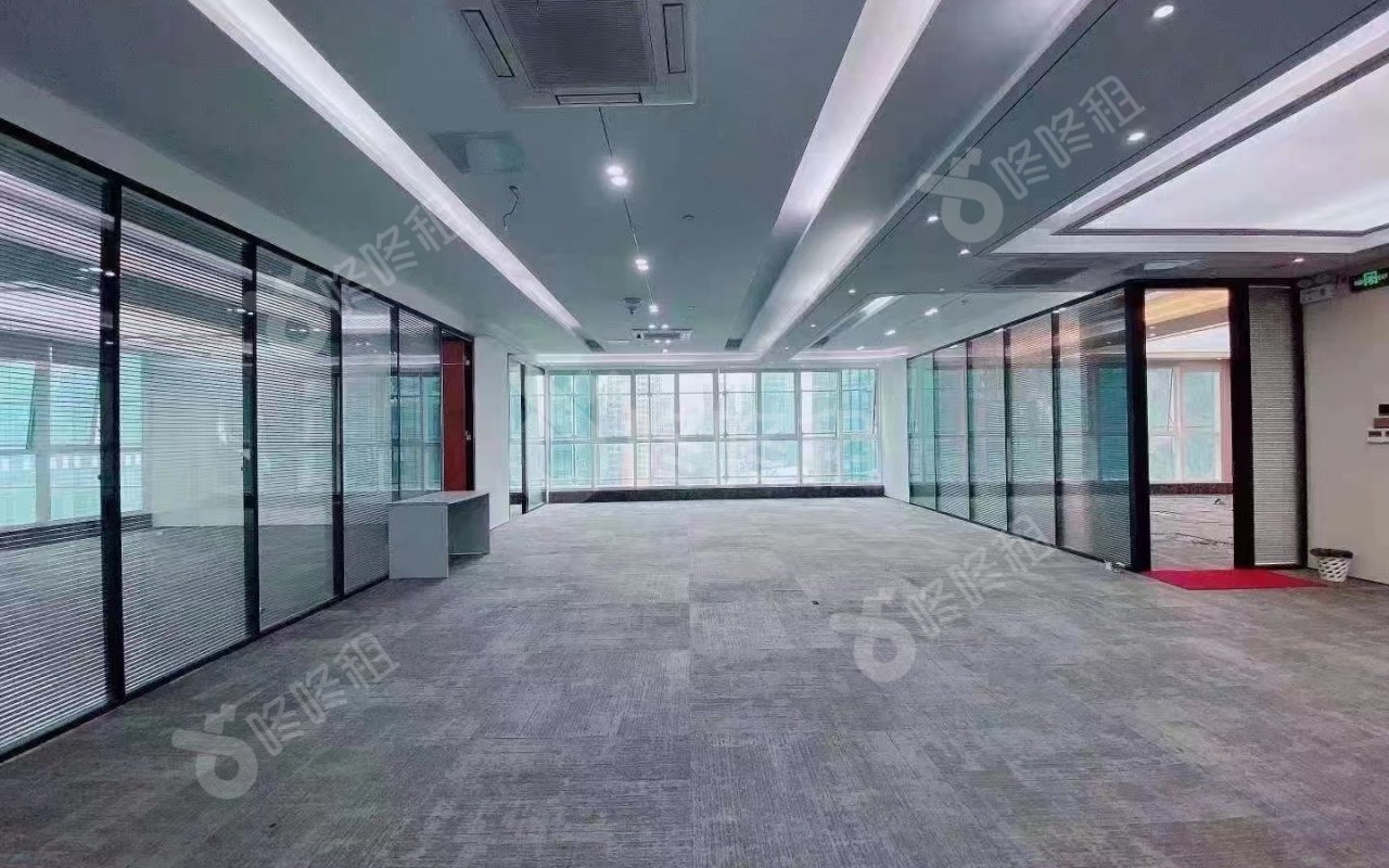 华安保险总部大厦_1392平_精装_办公室开间