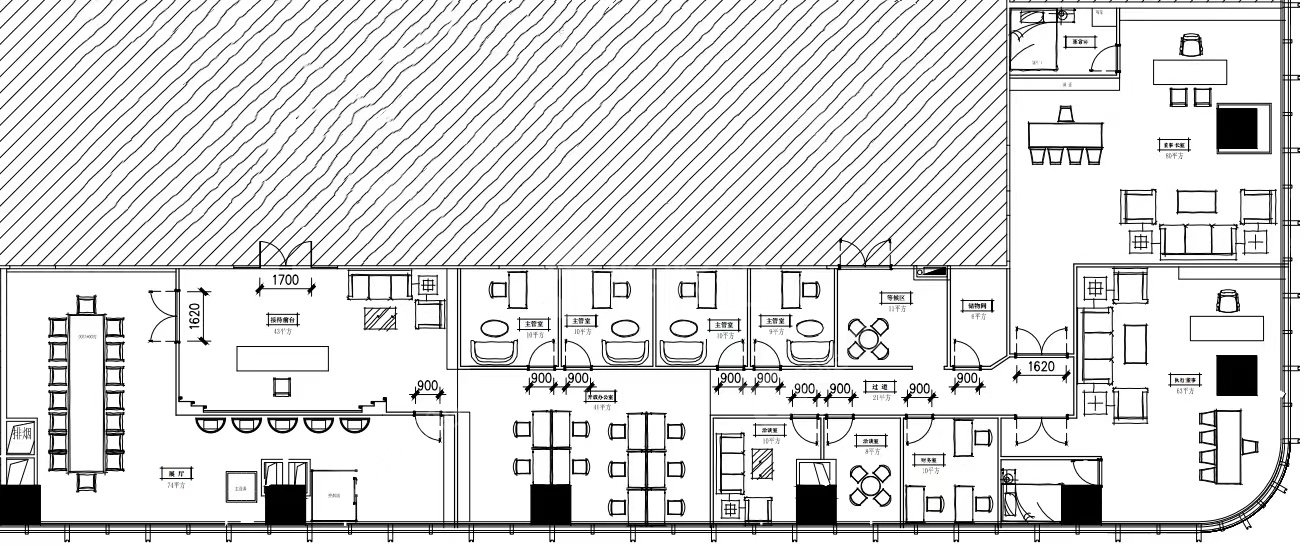 豪方天际广场_719平_精装_其他
