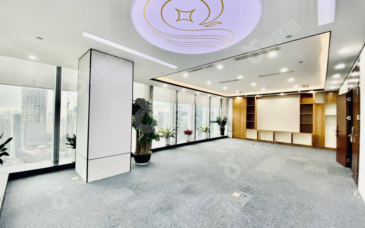 海信南方大厦_986平_精装_办公室隔间