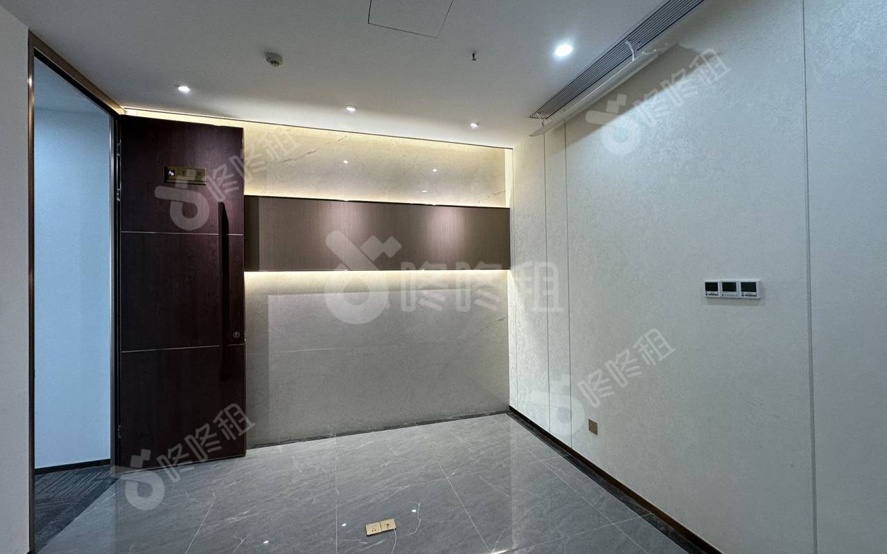 宝中卓越时代广场_408平_精装_办公室隔间