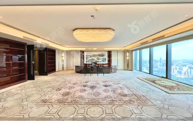 京基100大厦_1421.28平米_豪装_办公室房源出租