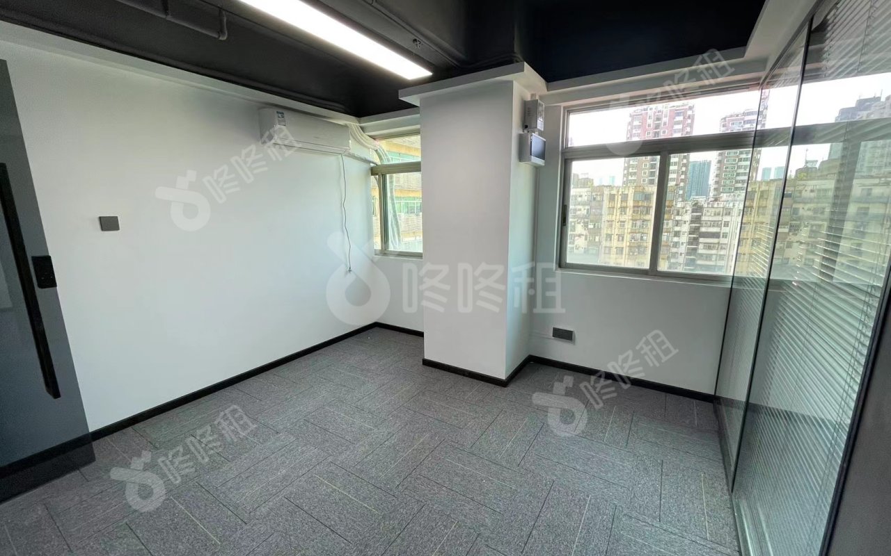 新绿岛大厦_50平_精装_办公室隔间