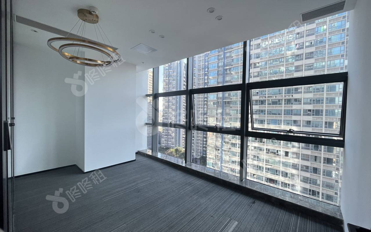 蘅芳科技大厦_238平_精装_办公室隔间