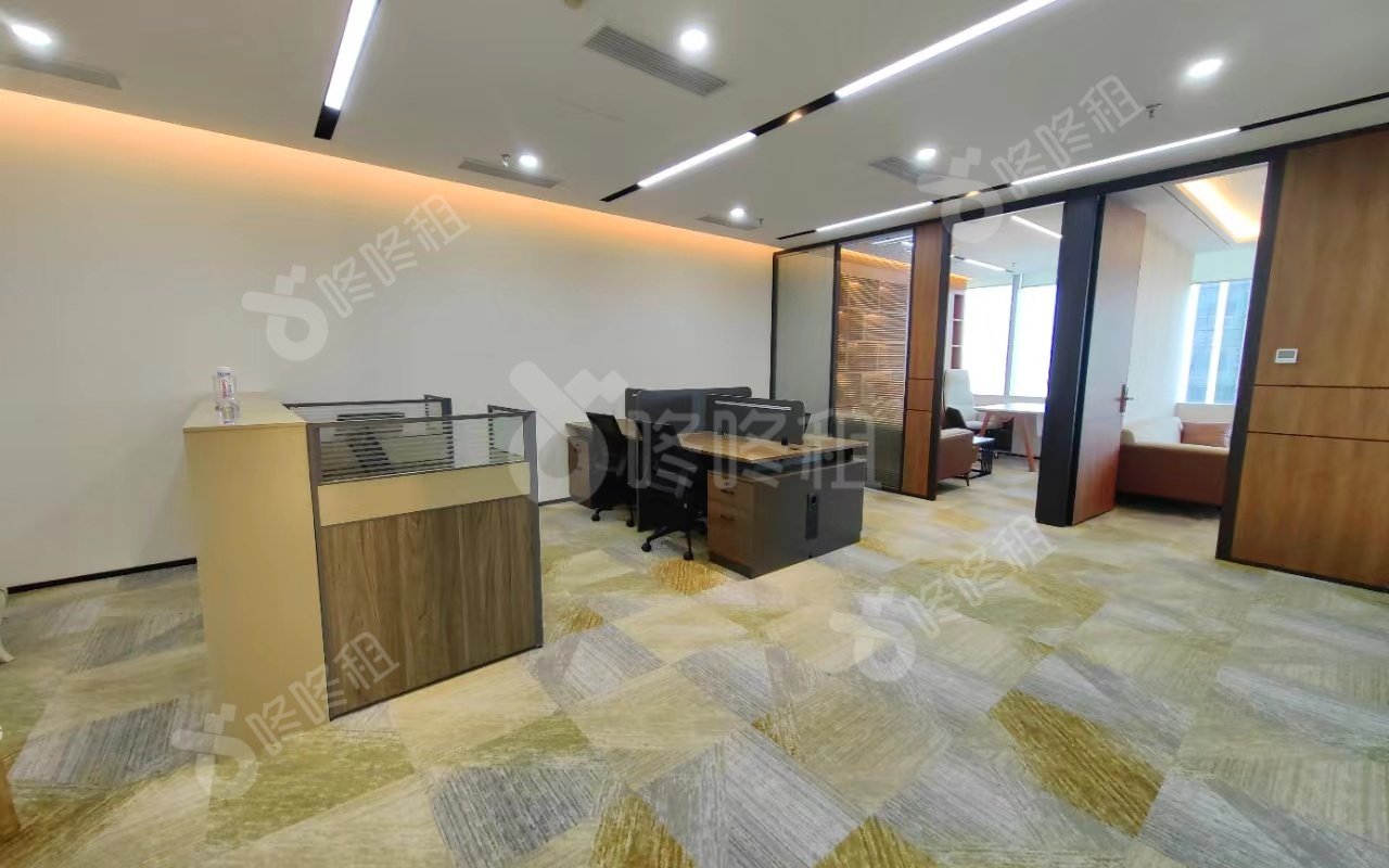 安联大厦_219平_精装_办公室开间