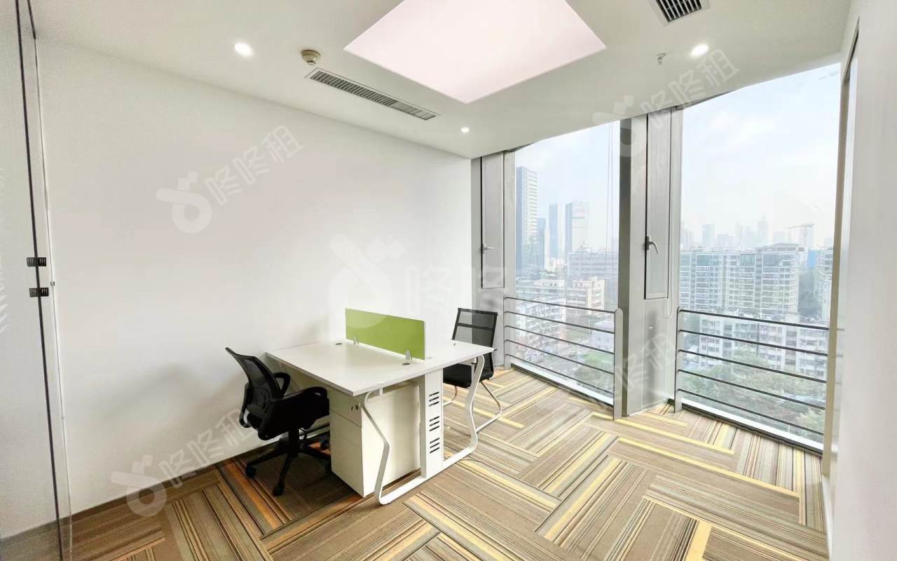 劲嘉科技大厦_256平_精装_办公室隔间