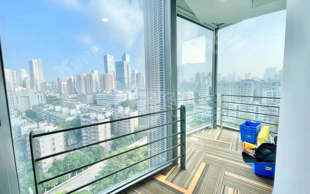 劲嘉科技大厦_256平_精装_办公室隔间