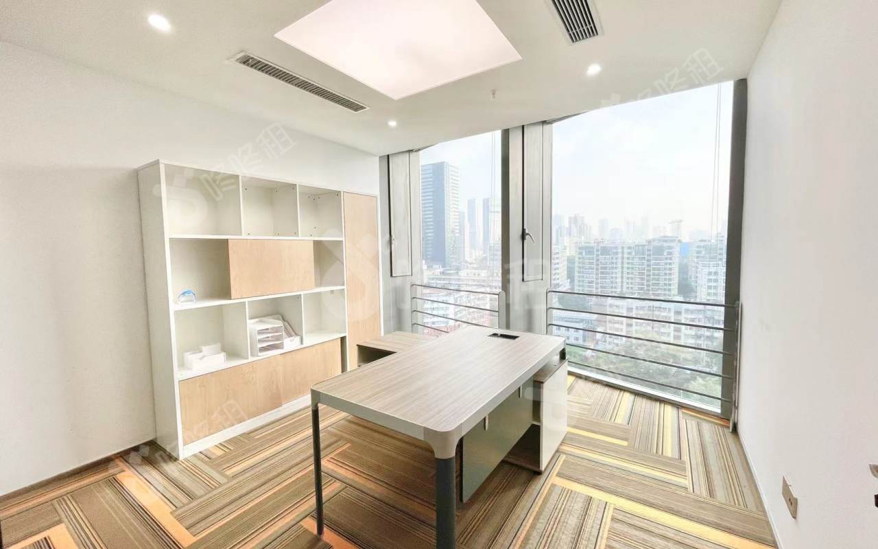 劲嘉科技大厦_256平_精装_办公室隔间