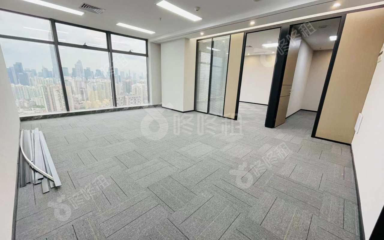 绿景红树湾壹号_188平_精装_办公室开间