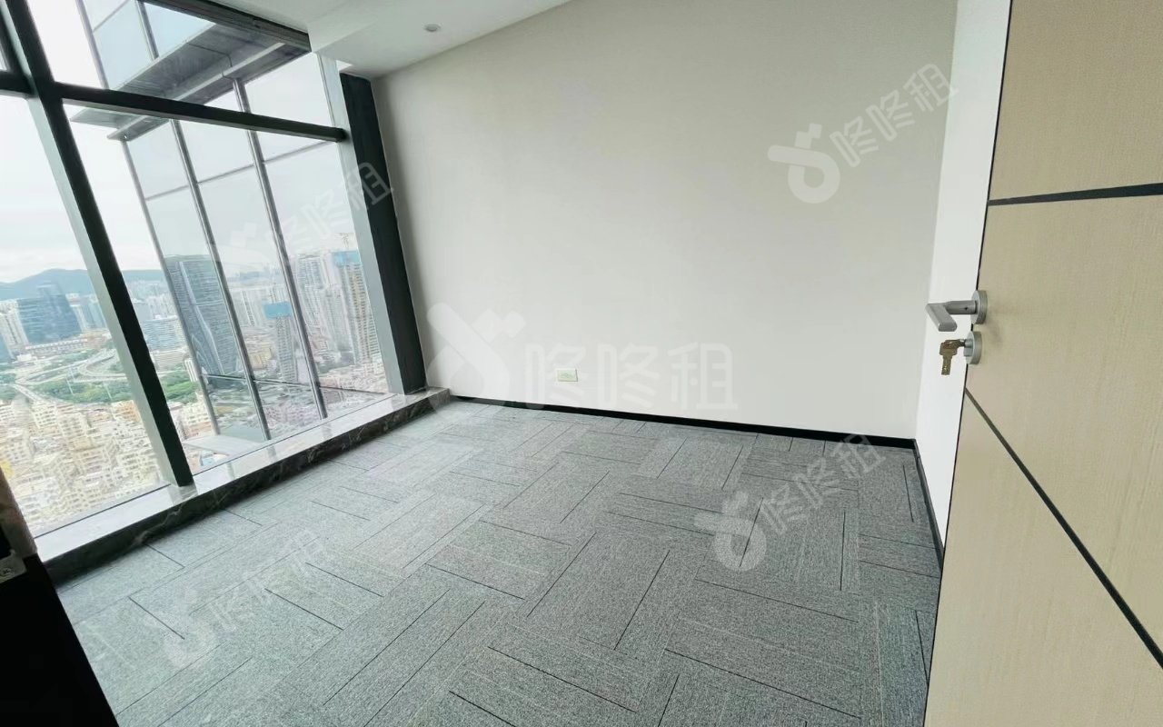 绿景红树湾壹号_125平_精装_办公室隔间