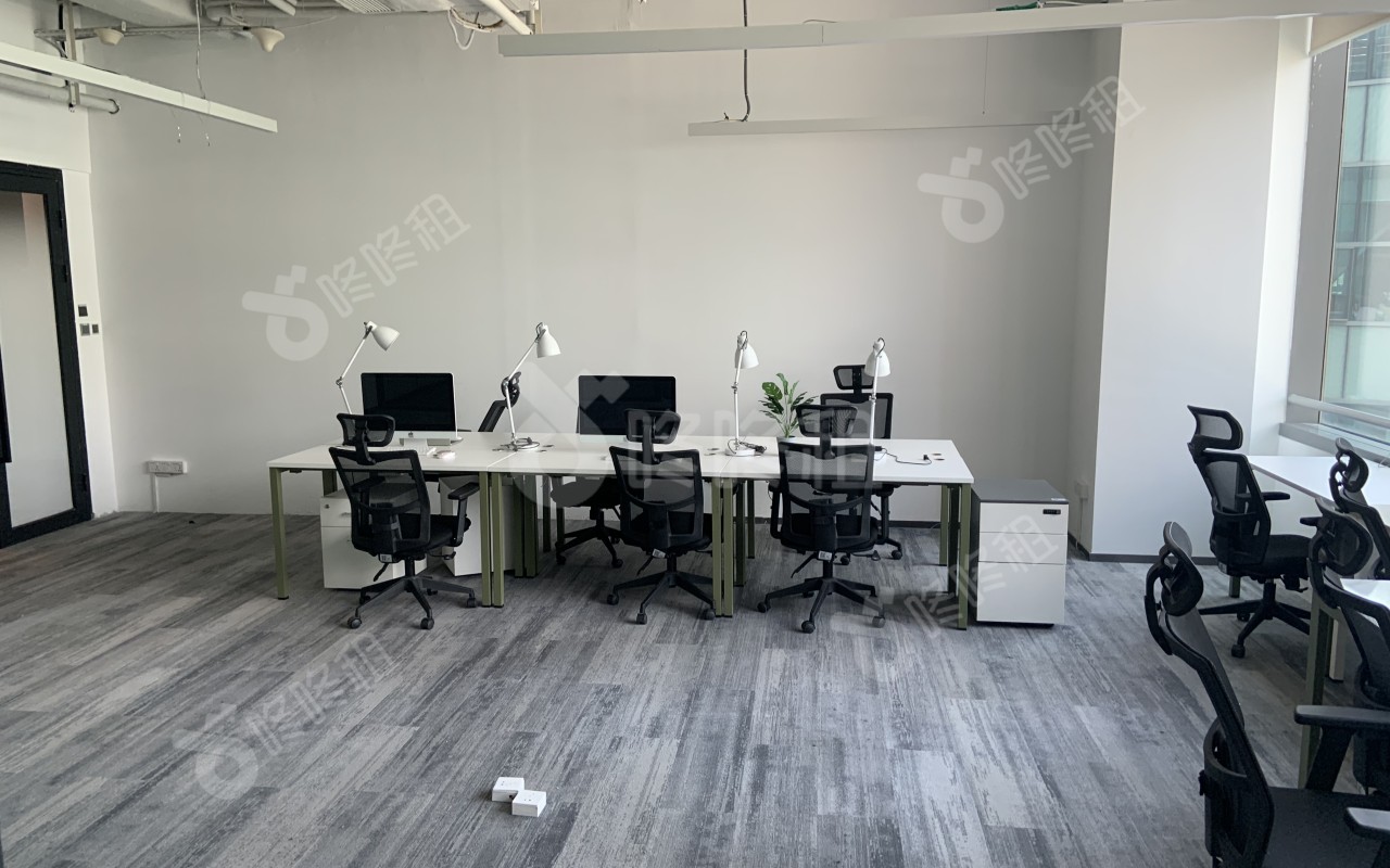 万科云城•云城云中心_129平_精装_办公室开间