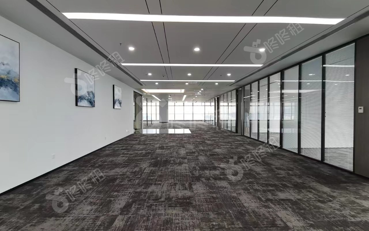 深圳湾科技生态园_1398平_豪装_办公室开间