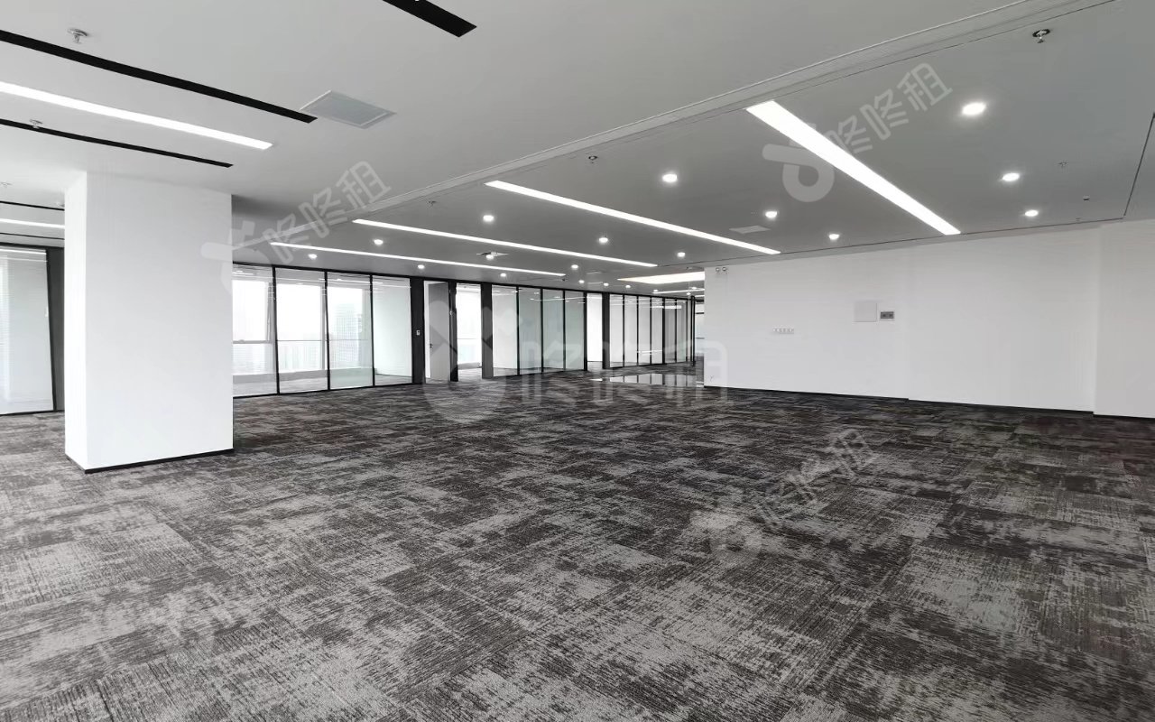 深圳湾科技生态园_1398平_豪装_办公室开间