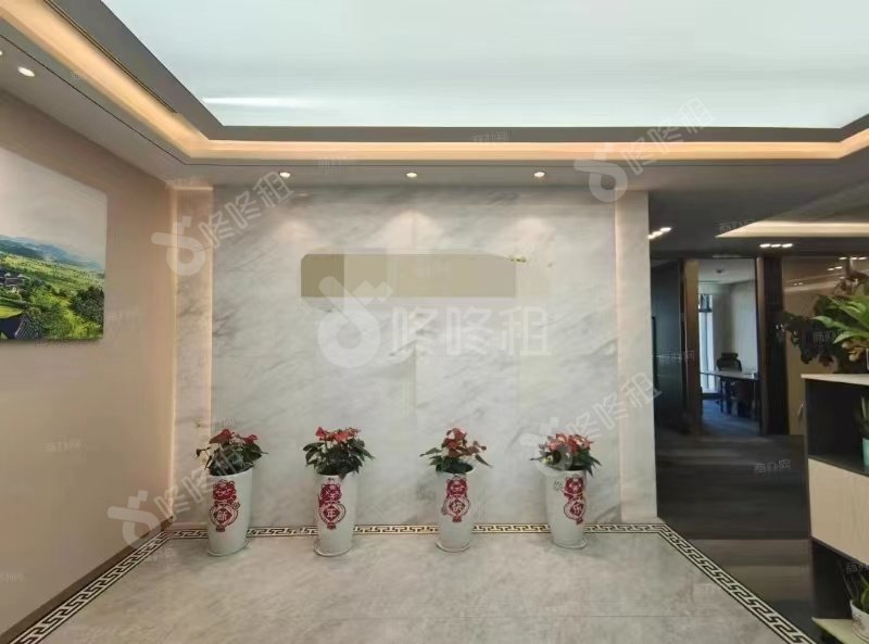 京地大厦_450平_精装_前台