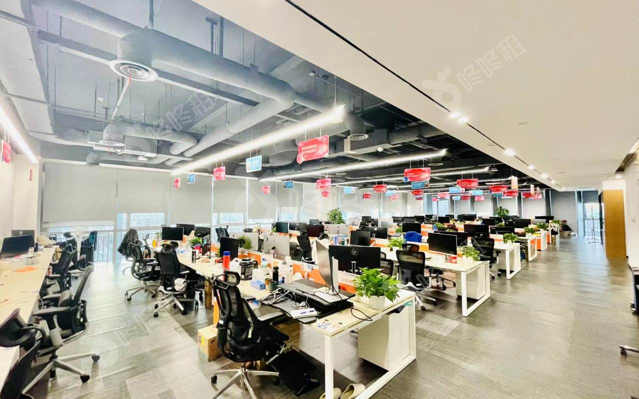 阿里云大厦_1901平_精装_办公室开间