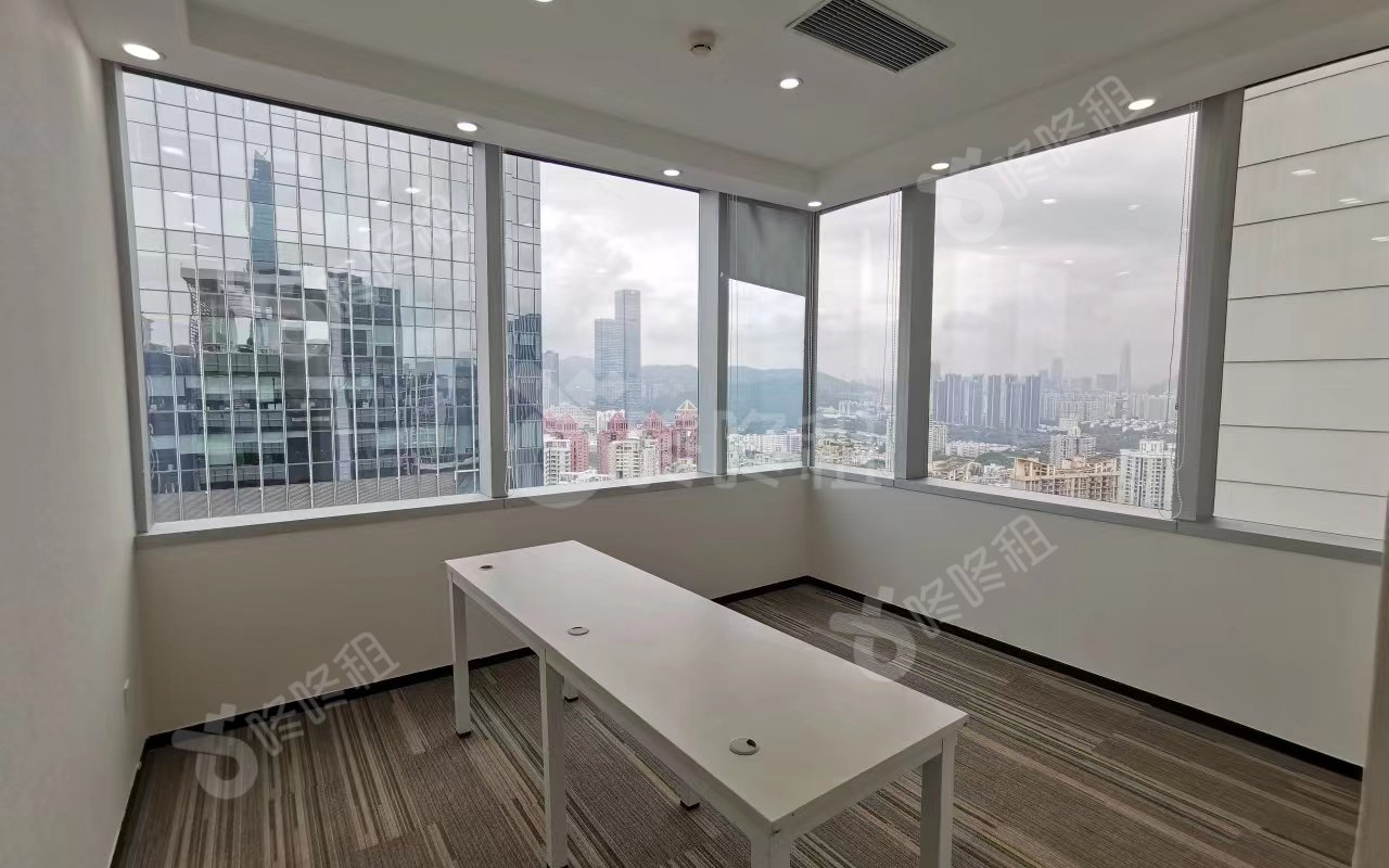 安联大厦_1233平_精装_办公室隔间