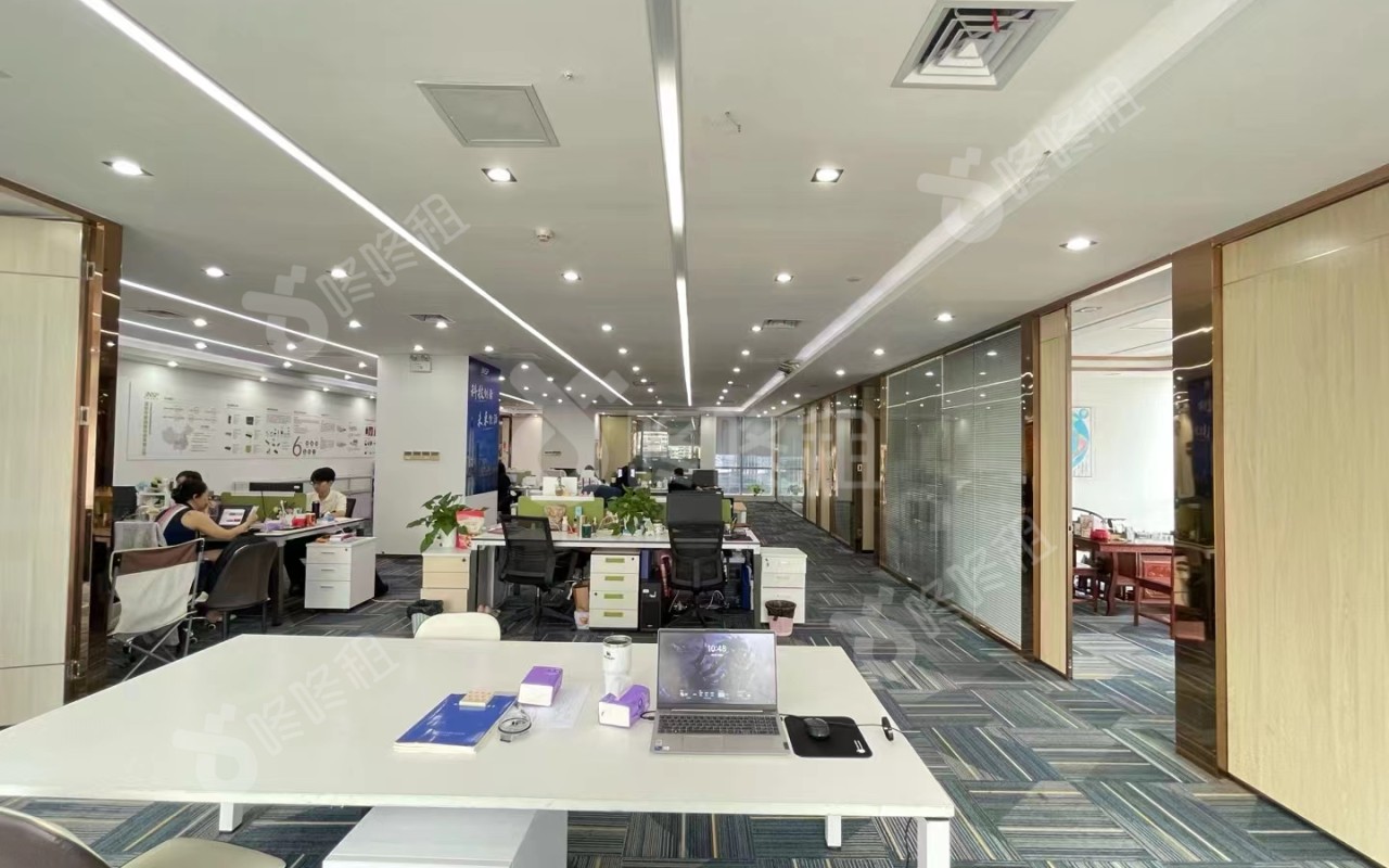 国信投资大厦（风华科技大厦）_375平_豪装_办公室开间