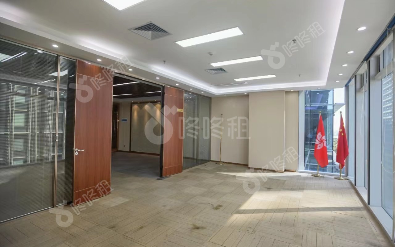 卓越前海壹号_420.1平_精装_办公室隔间