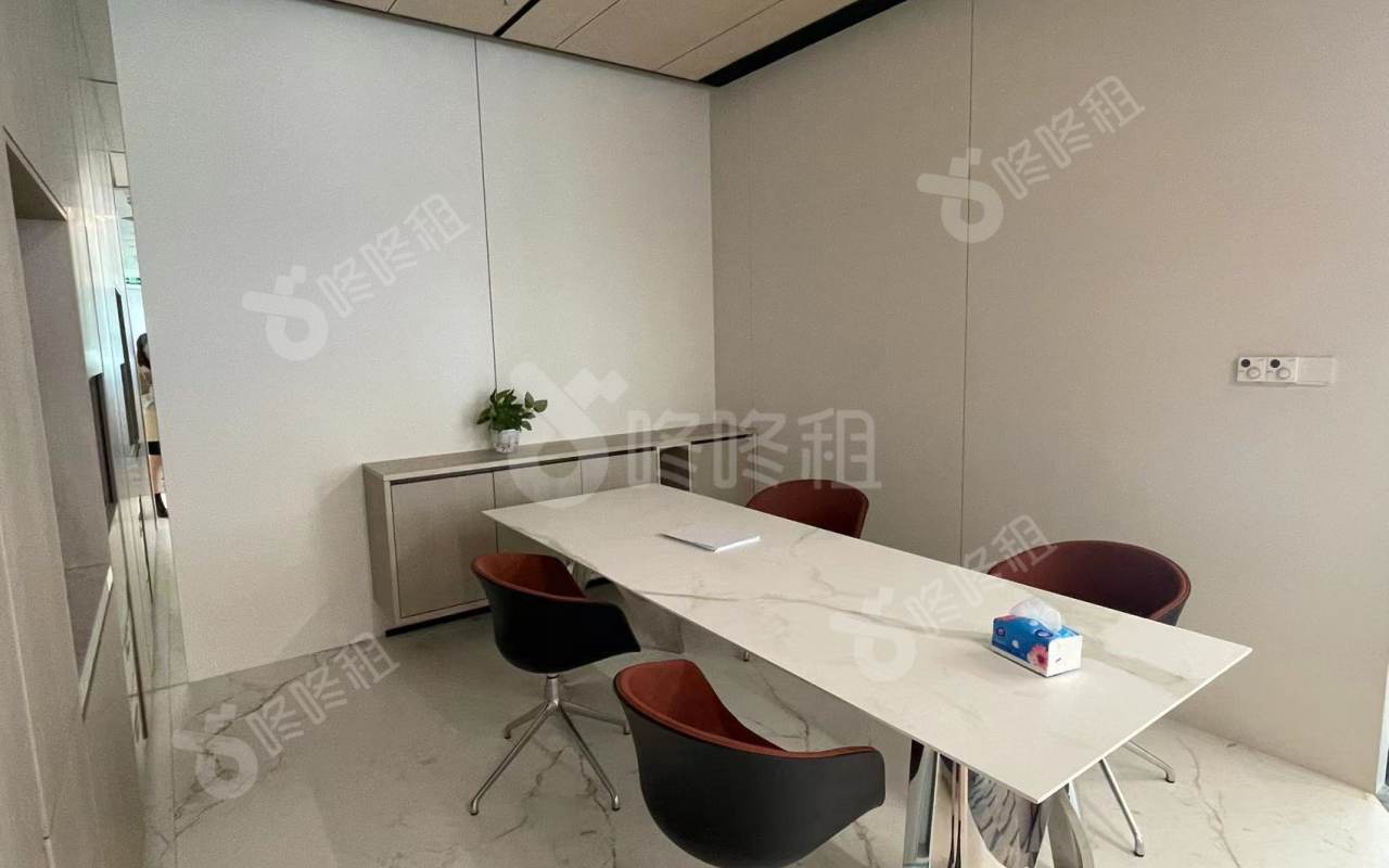 中国华润大厦（春笋）_430平_精装_办公室隔间