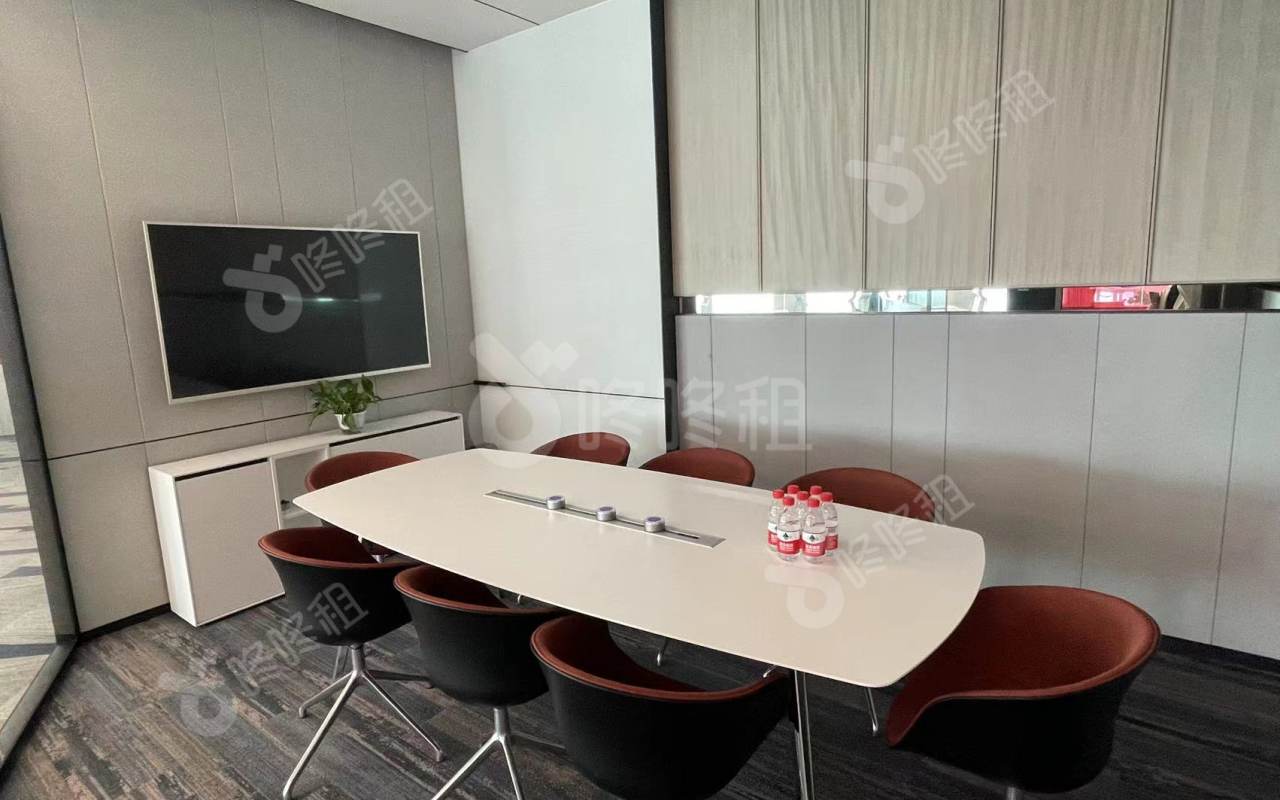 中国华润大厦（春笋）_430平_精装_办公室隔间