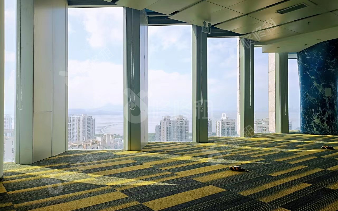 滨海云中心_530平_精装_办公室开间