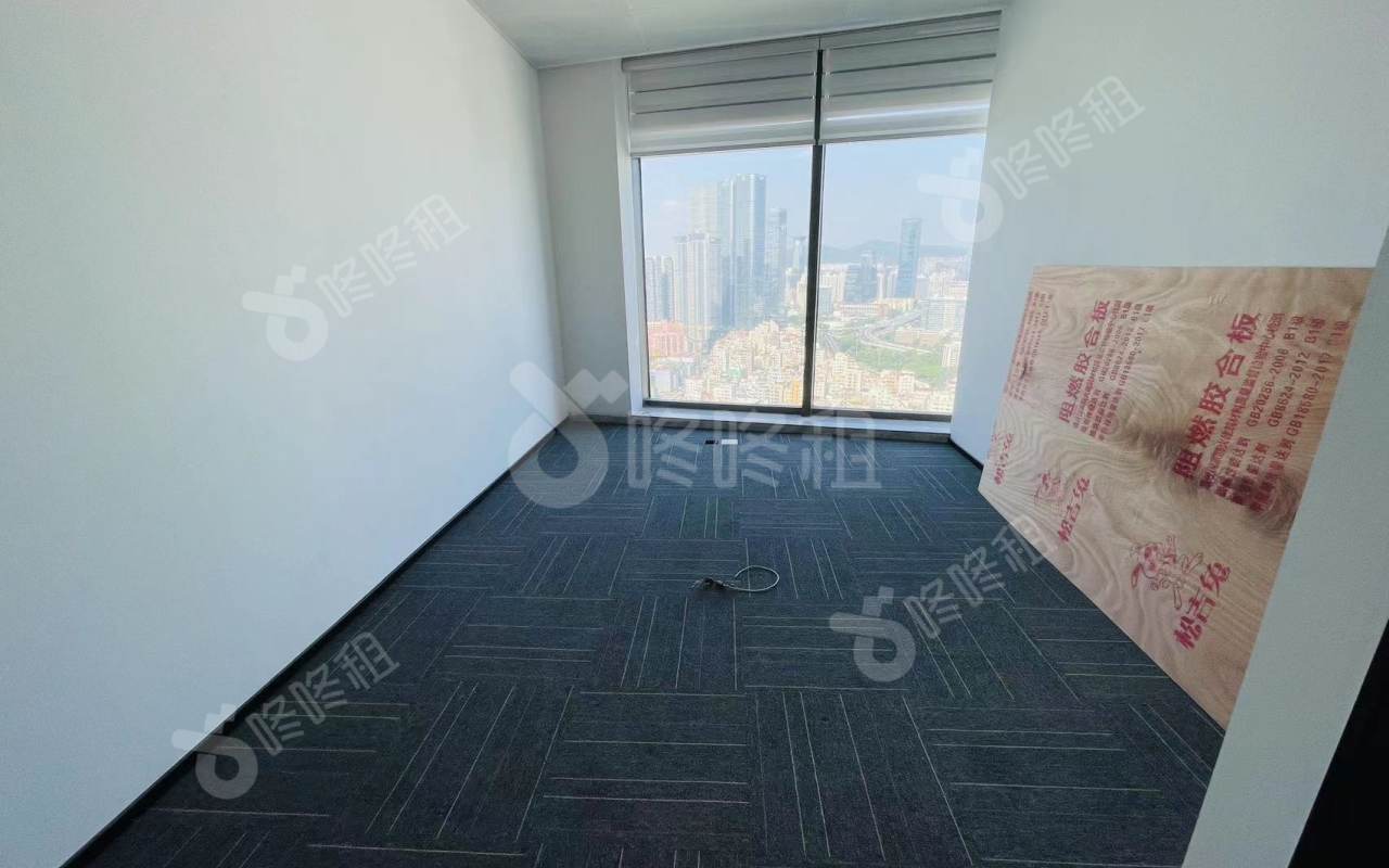 绿景红树湾壹号_360平_精装_办公室隔间