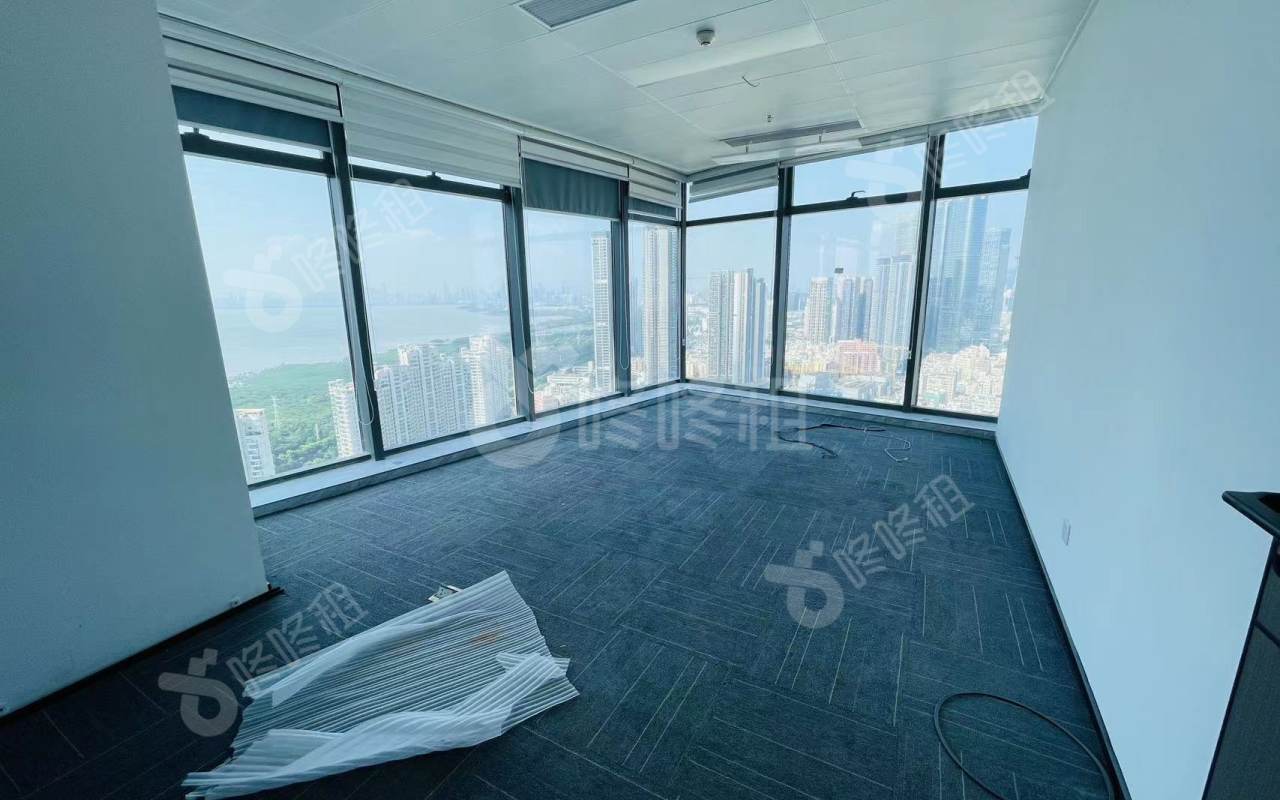 绿景红树湾壹号_360平_精装_办公室隔间