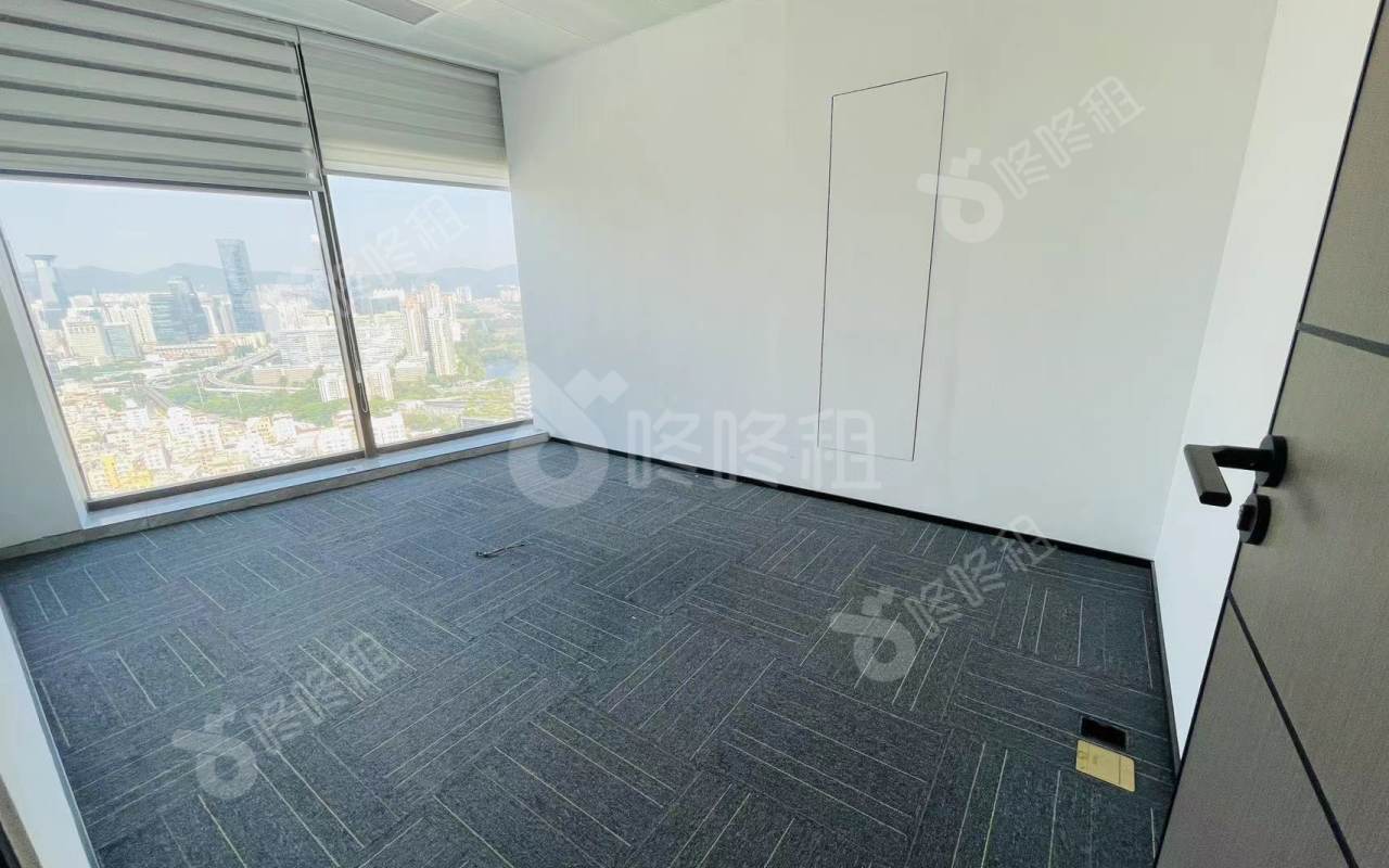 绿景红树湾壹号_360平_精装_办公室隔间