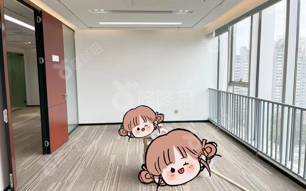 茂业时代广场_166平_精装_办公室隔间