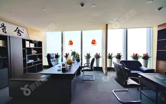 京基滨河时代_388平米_精装_办公室房源出租